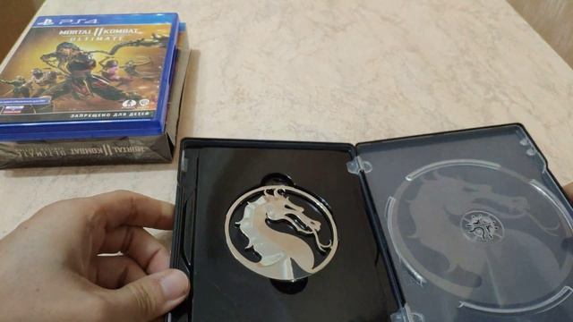 Mortal Kombat 11 Ultimate Limited Edition PS4 Unpacking распаковка (Rus)