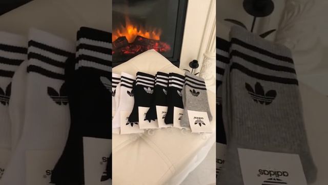 НАБОР ВЫСОКИХ НОСКОВ ADIDAS смотреть онлайн