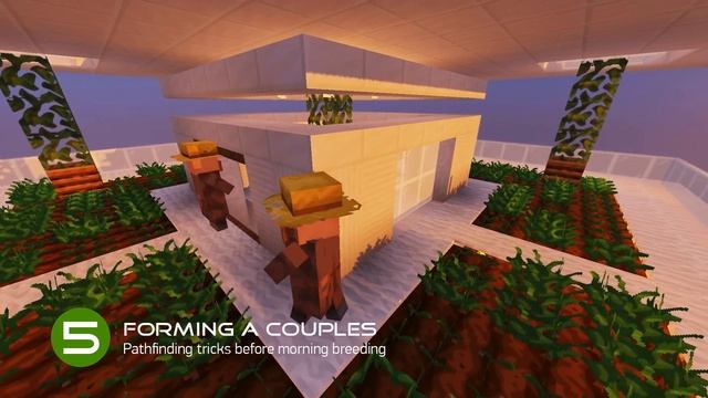 Minecraft: VILLAGER BREEDERS / Transportation & Population Control (1.14.4-1.15+) | Complete Design смотреть онлайн