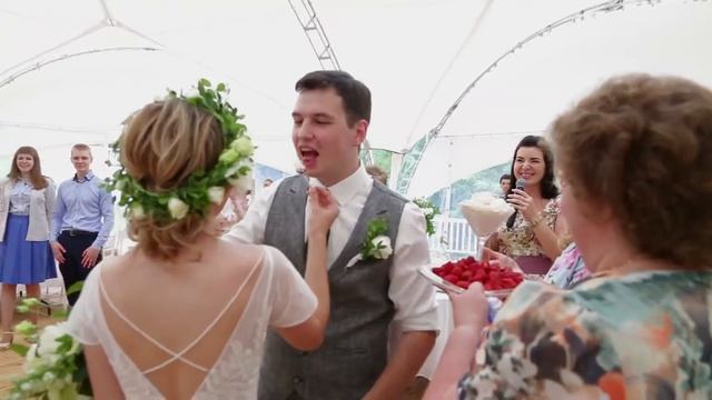 Портфолио ведущей. Свадьба и выездная церемония в шатре в Подмосковье смотреть онлайн