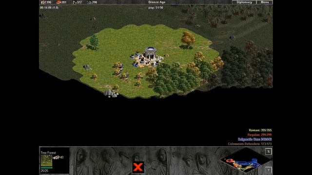 Age of Empires 1 - Trial Version Gameplay HD (First Punic War, Battle of Tunes Hardest Difficulty) смотреть онлайн