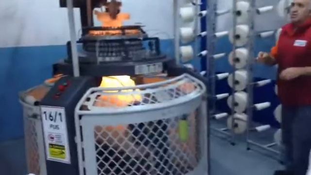 кругловязальная машина производство трикотажного полотна смотреть онлайн