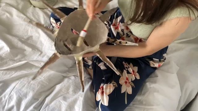 DIY Маска солнца из папье маше Часть 1 смотреть онлайн