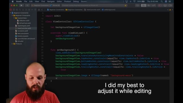 Beginner Auto Layout & Constraints - Swift 4.2 - Xcode 10 смотреть онлайн