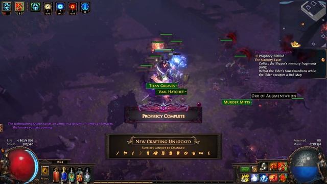[ PoE 3.8 Blight ] SIege Ballista Hierophant - Mapping in Blight смотреть онлайн