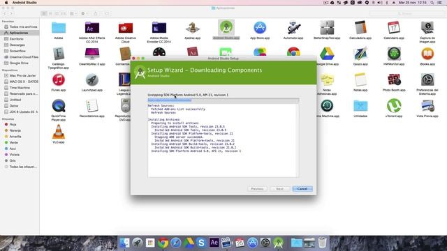 Tutorial - Instalar Android Studio en Mac OS X Yosemite + Fix Java SE 6 смотреть онлайн