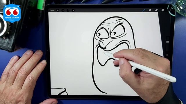 BİR DEĞİŞKEN VARYANT DELTA KARİKATÜR ÇİZİMİ /Procreate+IPad Pro Tablet İle Dijital Çizim 2021 смотреть онлайн