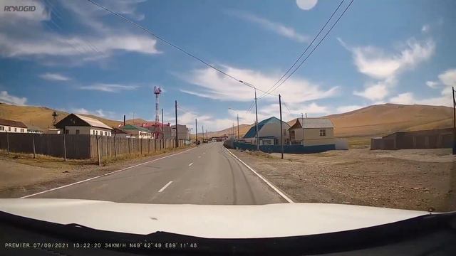 Проездом по селу "Ташанта" Traveling through the village "Tashanta" смотреть онлайн