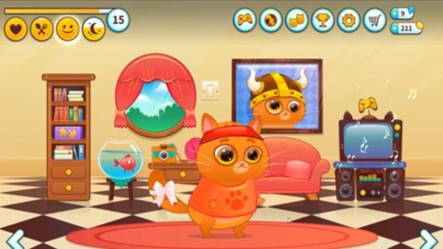 Говорящий Кот.Котик Bubbu(8). Мультик игра для детей.Котик Бубу. смотреть онлайн