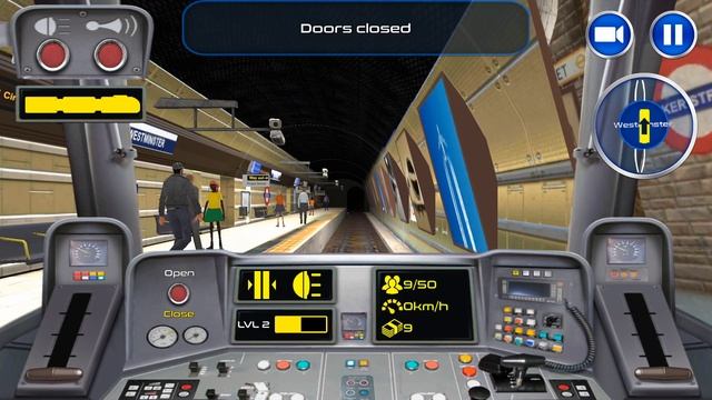 London Subway Train Simulator | Android Gameplay смотреть онлайн