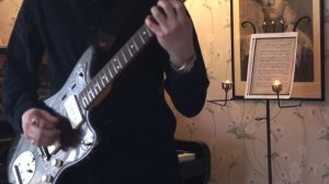 Bach Chaconne on electric guitar.