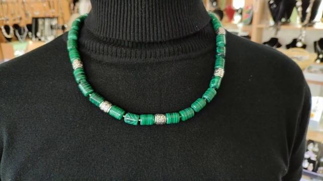 №65/Малахит - камень здоровья | Бусы из африканского малахита | Магазин SURPRISE/. смотреть онлайн