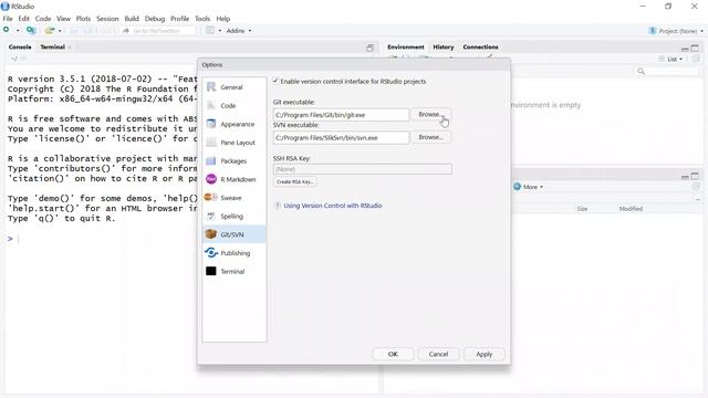 R Setup with Git смотреть онлайн