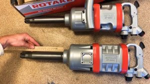 Грузовые пневмогайковерты Rotake 5990 и 5880. Краткий обзор