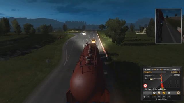 ETS2 MAP FRANCE Convoi en Renault Type "R" смотреть онлайн