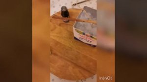 Изготовление свечи  при помощи льда
