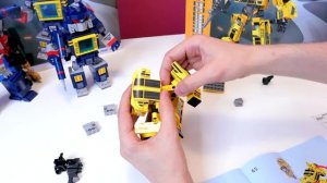 РЕАЛЬНЫЕ "ЛЕГО" ТРАНСФОРМЕРЫ - БАМБЛБИ И САУНДВЕЙВ