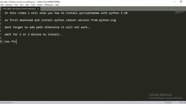 How to Install Pycryptodome (Crypto) in Python 3.10 | Python Tutorials | 2022 смотреть онлайн
