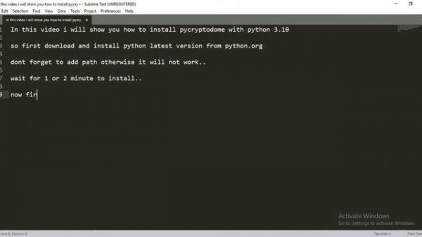 How to Install Pycryptodome (Crypto) in Python 3.10 | Python Tutorials |  2022