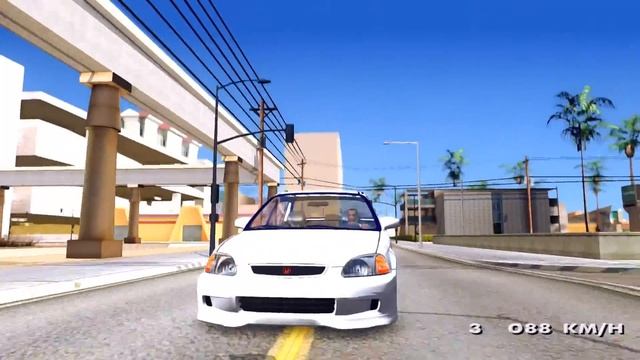 Honda Civic 1 6iES 2001 - GTA San Andreas _REVIEW смотреть онлайн
