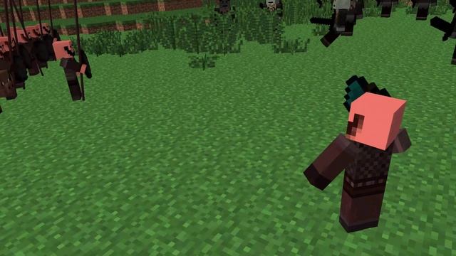 Minecraft: Animation - Dwarves Vs Gundabad Orcs (1/2)