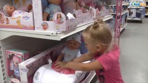✔ Кукла Беби Борн и Ярослава. Поход в Магазин Игрушек / Baby Born Doll. A visit to the toys shop ✔
