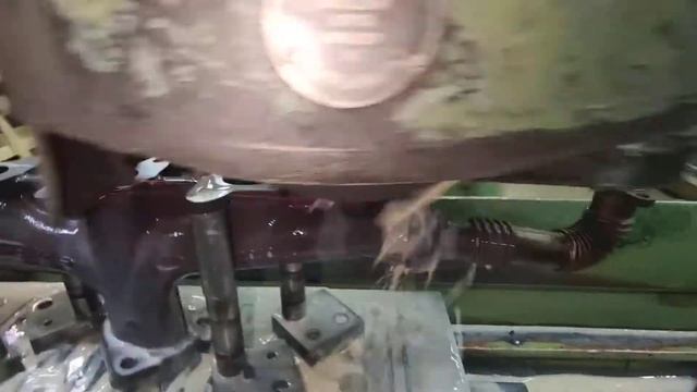 Шлифовка выпускного коллектора от Land Rover, часть 2-я. смотреть онлайн