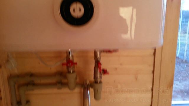 Каркасный дом 6х7 полтора этажа с террасой проект Кремёнки 4. ПостройКа52. Краткий видеообзор. смотреть онлайн