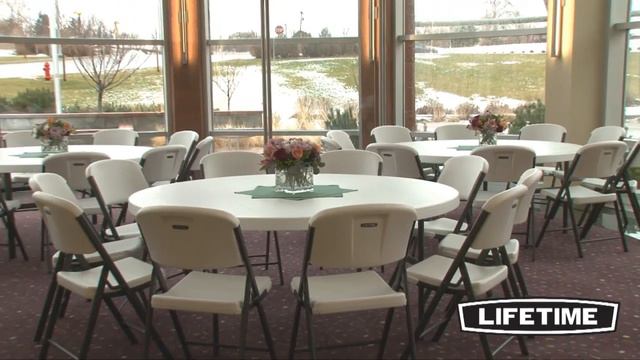 Lifetime 72'' Round Folding Table (Model 22673)