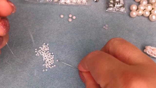 Колье из жемчуга с плетеными бусинами своими руками смотреть онлайн