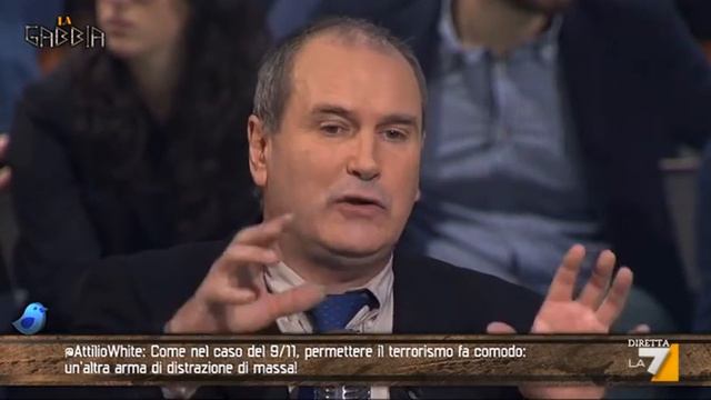 Restiamo umani! Paolo Ferrero (Prc) a La gabbia 11/01/2015 смотреть онлайн