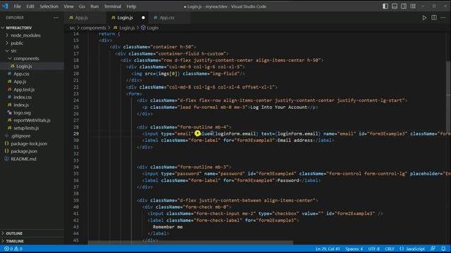 React-JS and Python Flask Login Token Authentication flask_jwt_extended with Profile | SQLAlchemy смотреть онлайн