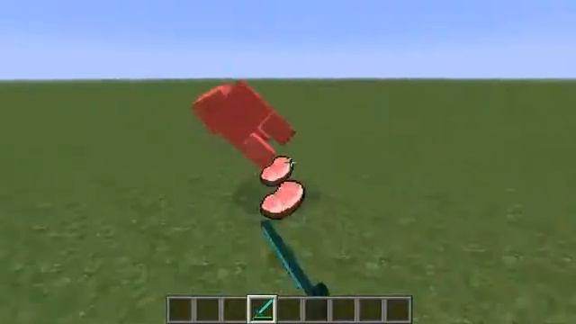Как убить свинью за 3 секунды в Minecraft смотреть онлайн
