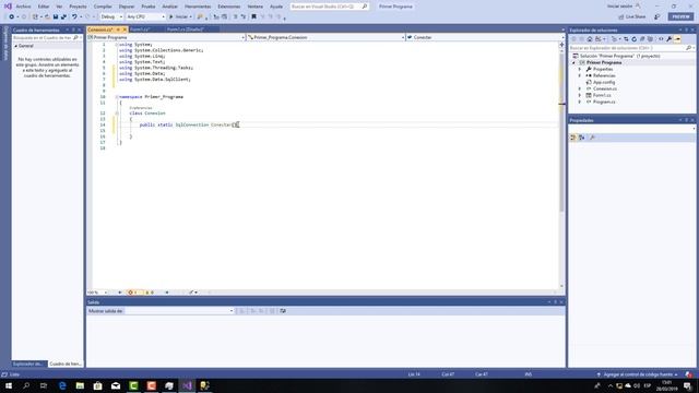 Conexión a Base de Datos en Visual estudio 2019 C# y SqlServer смотреть онлайн