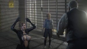 Resident Evil 3 Remake Claire redfield  nud3 BSAA suit pc mod