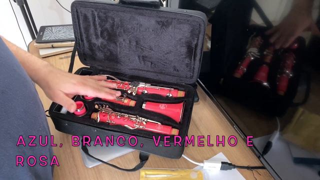 CLARINETE COLORIDO EM ABS DA MORESKY - UNBOXING E TESTE. SERÁ QUE FUNCIONA? смотреть онлайн