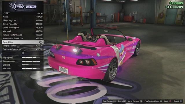 Gta 5 2 Fast 2 Furious Honda S2000 Build смотреть онлайн