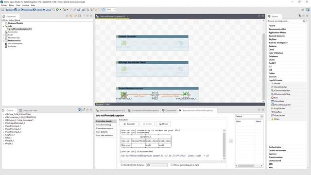 Talend : Comprendre et gérer les valeurs nulles et l'erreur nullPointerException. смотреть онлайн