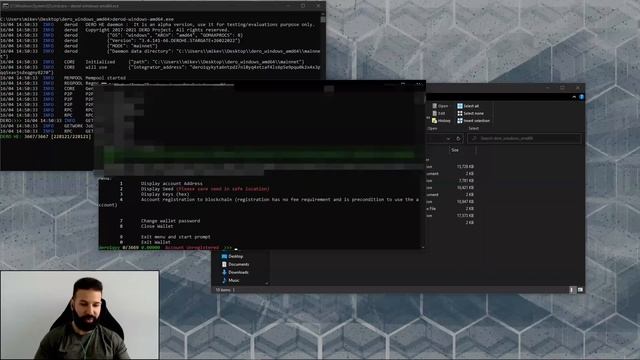 Storing DERO - Full Node & CLI Wallet Creation Guide смотреть онлайн