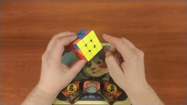 Стандартный PLL алгоритм кубика Рубика 3х3 Параллельный перенос(F-perm) смотреть онлайн