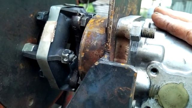 привод НШ-32Л от шкива коленвала Д-21