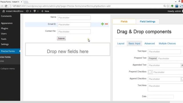 Precise Forms WordPress Plugin смотреть онлайн