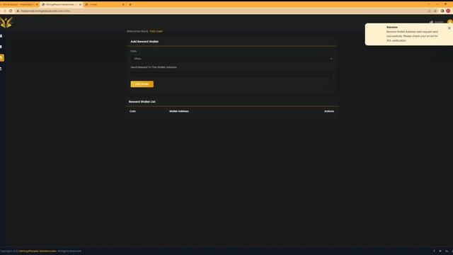 Add reward address Mining4people node system смотреть онлайн