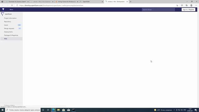 #0 Установка ParaView, Salome, Ubuntu wsl2, OpenFOAM в Windows 10 смотреть онлайн