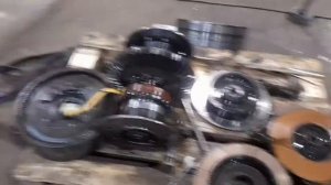 разбираем мост бульдозера sd16