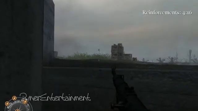 Call of Duty 2 Intense Moments - Artillery Barrage on Hill 400 смотреть онлайн