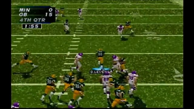 Madden NFL 97 (PS1)- GB Week 17, Divisional Playoffs смотреть онлайн