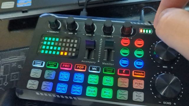 How to use and setup the Facmogu F998 sound card Audio mixer смотреть онлайн