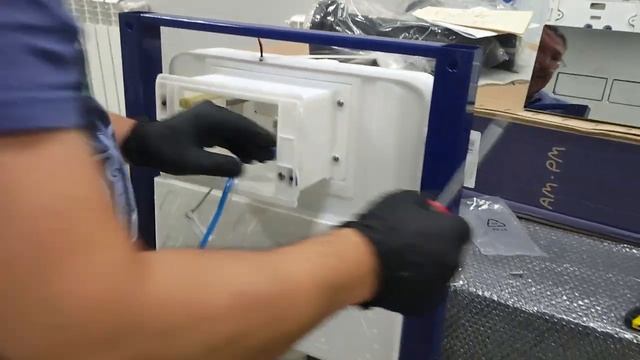 Модернизация инсталляции  AM PM PRO в автоматическую за 10 минут. Часть 2 монтаж