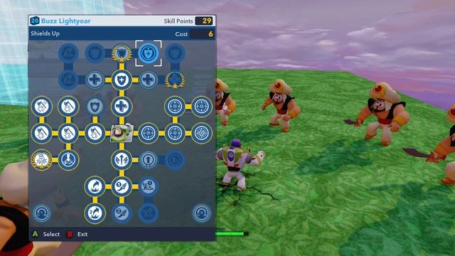 Disney Infinity 2.0 - BUZZ LIGHTYEAR LEVEL 20 SKILL TREE! смотреть онлайн